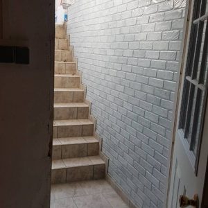 3D PVC panel τουβλακι 0319