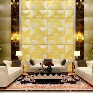 3d wall panel flora 1-007