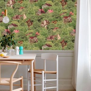 Ταπετσαρια τοιχου σπιτακια 12672 Κολεξιον – PALITRA