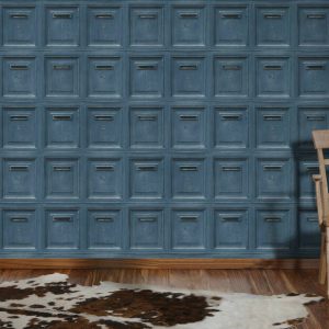 307454 ΒΙΝΥΛΙΚΗ ΤΑΠΕΤΣΑΡΙΑ ΤΟΙΧΟΥ ΘΕΜΑΤΙΚΟ ΣΧΕΔΙΟ ΟΨΗ ΞΥΛΟΥ