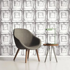 307502 DECOWORLD 2 ΒΙΝΥΛΙΚΗ ΤΑΠΕΤΣΑΡΙΑ ΤΟΙΧΟΥ ΑΝΑΓΛΥΦΗ ΟΨΗ ΞΥΛΟΥ