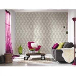 ARTIST NO1  34124-1 STYLEGUIDE JUNG ΒΙΝΥΛΙΚΗ ΤΑΠΕΤΣΑΡΙΑ ΤΟΙΧΟΥ 3D ΓΡΑΜΜΙΚΟ ΣΧΕΔΙΟ ΜΕ ΟΨΗ ΥΦΑΣΜΑΤΟΣ