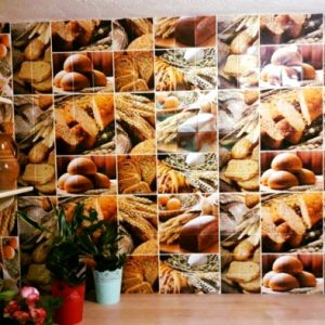 3D PVC panel ψωμι 6038