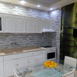 3D PVC panel γραφιτης 8612