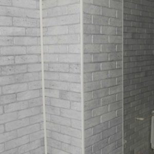 3D PVC panel τουβλακι 0319