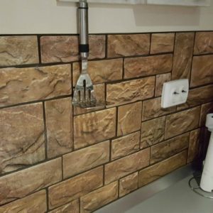 3D PVC panel πετρα 2597