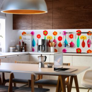 3D PVC panel κουζινα, 2856