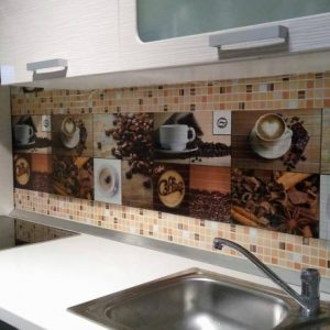 3D PVC panel καφες 3730