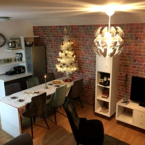 3D PVC panel τουβλακι 5154