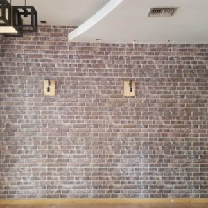 3D PVC panel τουβλακι 5994