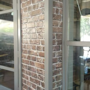 3D PVC panel τουβλακι 5994