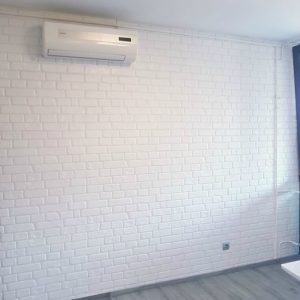 3D PVC panel τουβλακι 8490