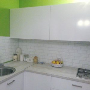 3D PVC panel τουβλακι 8490