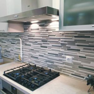 3D PVC panel γραφιτης 8612