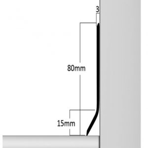 Σοβατεπι PVC 5ευ τα 2μετρα