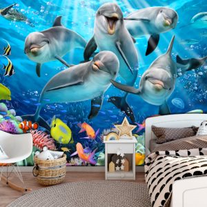 12849 παιδικη φωτοταπετσαρια δελφινια 50.00€ – 95.00