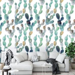13029 φωτοταπετσαρια τοιχου κακτοι 13029