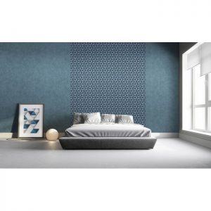 L57601 HEXAGON ΒΙΝΥΛΙΚΗ ΤΑΠΕΤΣΑΡΙΑ ΤΟΙΧΟΥ ΓΡΑΜΜΙΚΟ ΣΧΕΔΙΟ