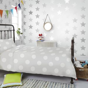 100111 παιδικη ταπετσαρια αστερια