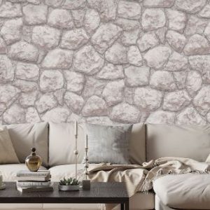 11036-22 ταπετσαρια τοιχου πετρα