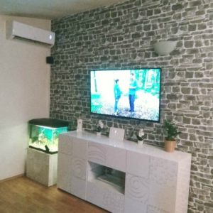 265620 ταπετσαρια τοιχου πετρα