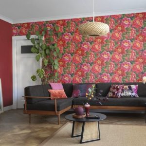 408355 ταπετσαρια τοιχου φλοραλ