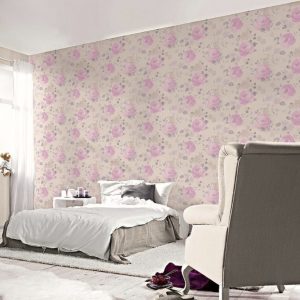 448832 ταπετσαρια τοιχου φλοραλ