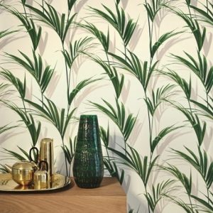 465112 ταπετσαρια τοιχου φυλλα