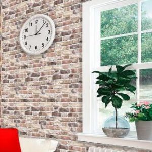 605-05 ταπετσαρια τοιχου τουβλακια