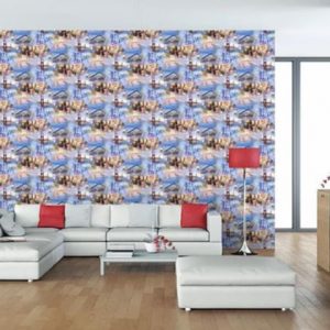 605-06 ταπετσαρια τοιχου τουβλακια