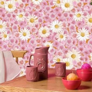 94801 ταπετσαρια τοιχου φλοραλ