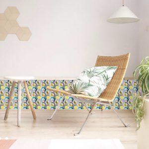 13770 αυτοκoλλητη ταπετσαρια 3D εξαγωνα