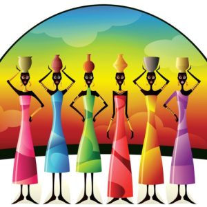 1084856 φωτοταπετσαρια τοιχου Αφρικανες