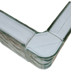 ΥΑΛΟΤΟΥΒΛΟ ΓΩΝΙΑΚΟ ΣΥΝΝΕΦΟ ΑΧΡΩΜΟ MULIA  ΚΩΔ: 10231901