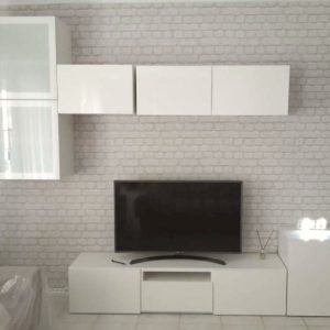 226706 ταπετσαρια τοιχου τουβλακια