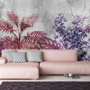 13577 φωτοταπετσαρια τοιχου φυλλα