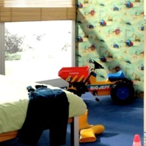 255706 ταπετσαρια τοιχου εκσκαφεας looney tunes