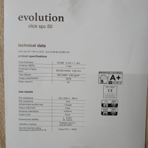 1192-13 Wood LVT SPC Click Κουμπωτα παχος 6mm