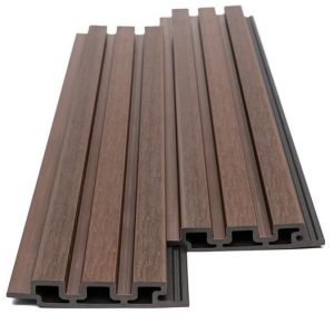 WPC PANEL 2ης ΓΕΝΙΑΣ ΜΕ 3D ΠΗΧΑΚΙΑ 25/147.5mm COFFEE 5530