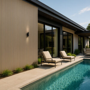 WPC Panel Επένδυσης 2ης Γενιας 3d Πηχακια Antique 5520