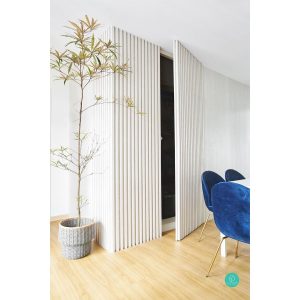 PS PANEL ΜΕ 3D ΠΗΧΑΚΙΑ 01 RESIDENCE 21/122 mm WHITE