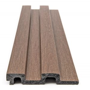PS PANEL ΜΕ 3D ΠΗΧΑΚΙΑ 08 RESIDENCE 21/122 mm DARK BROWN OAK