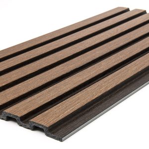 1-PS PANEL ΜΕ 3D ΠΗΧΑΚΙΑ 11 PIANO 12/122/2900mm GOLDEN OAK/D.BROWN