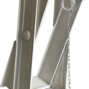 Μεταλλικό πλαίσιο-παράθυρο για 2 υαλότουβλα 19x19cm (Εξωτ.διάσταση 21,7×43,5cm) 20202191