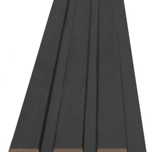 MDF PANEL ΜΕ 3D ΠΗΧΑΚΙΑ 507090 BEAT DL 16/119/2750mm BLACK LEAD