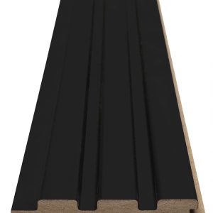 MDF PANEL ΜΕ 3D ΠΗΧΑΚΙΑ 505090 BEAT ST 16/119/2750mm BLACK