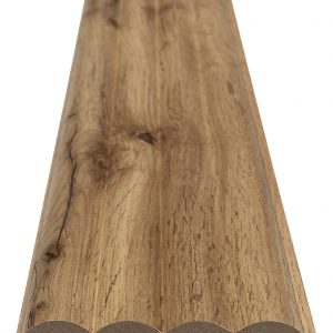 MDF PANEL ΜΕ 3D ΠΗΧΑΚΙΑ 808090 WAVE ST 16/119/2750mm PECAN