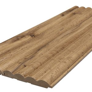 MDF PANEL ΜΕ 3D ΠΗΧΑΚΙΑ 808090 WAVE ST 16/119/2750mm PECAN