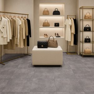 CLASSIC LVT ΒΙΝΥΛΙΚΟ ΠΛΑΚΑΚΙ 2.5mm ΚΟΛΛΗΤΑ CONCRETE D.GREY 21009