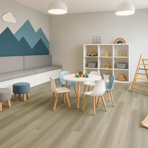 CLASSIC LVT ΒΙΝΥΛΙΚΗ ΛΩΡΙΔΑ ΚΟΛΛΗΤΑ 2.5mm SMOKED OAK 9704